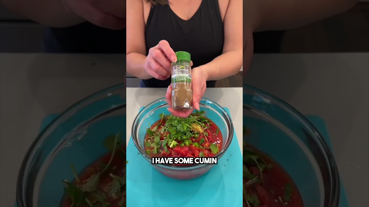 Easy blender salsa (so good)