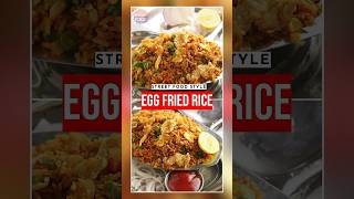 street food style egg fried rice!!