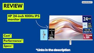 HP 24” 100Hz IPS Monitor Review (2026) – Best Budget Office Monitor with USB Hub?
