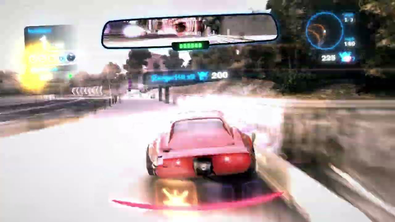 Nitro Ram in a corvette - Blur 2010