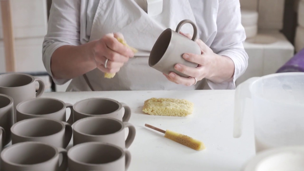 Sue Pryke Slip Casting a Mug Demo YouTube