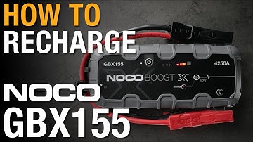 How to Recharge your NOCO GBX155