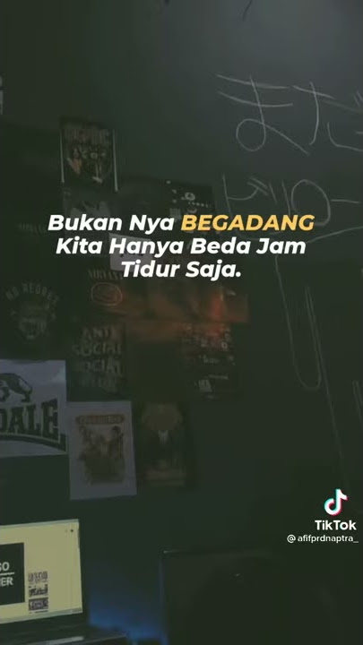 STORY wa bukannya begadang kita hanya beda jam tidur saja