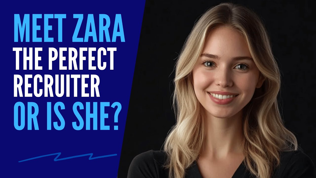Meet Zara The Perfect Recruiter - or is she? - YouTube
