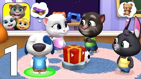 My Talking Tom Friends Gameplay Walkthrough Part 1 - Tutorial [iOS/Android Games]