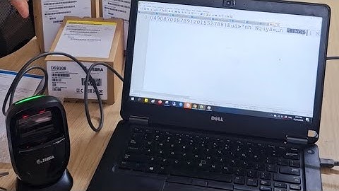 Unbox và Review máy quét căn cước công dân Zebra DS9308 chính hãng