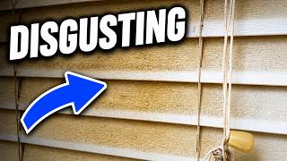 How to Remove Years of Grease From White Blinds