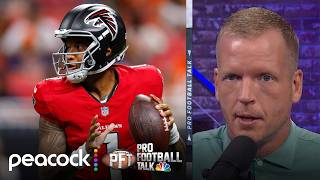Tua Tagovailoa gets off to ‘ugly start’ in debut with Falcons | Pro Football Talk | NFL on NBC