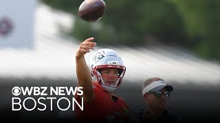Drake Maye, A.J. Brown sharp in first day of joint practices with Philadelphia Eagles