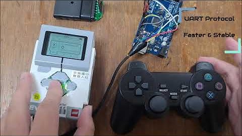 PS2 Joystick with EV3 (Beta ver.)[Create own sensor][OFDL EV3 Block Dev #4]