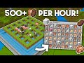 500+ PER HOUR! Ultimate AFK Food Farm (Java &amp; Bedrock)