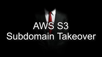 AWS S3 Subdomain Takeover | #bugbountypoc | @remonsec