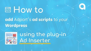 How to add ad scripts using plug-ins: 🔌  Ad Inserter 🔌