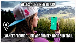 The perfect hiking app? ✪ Wanderfreund ✪ Shelters, water sources & POIs on the Nord Süd Trail screenshot 4