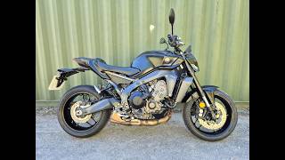 2025 Yamaha MT-09 Y-AMT in Tech Black. In stock at Mototechniks.