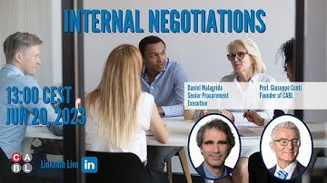 LinkedIn Live: Internal Negotiations with Daniel Malagrida