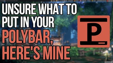 Polybar: Unsure What To Put In A Status Bar Here