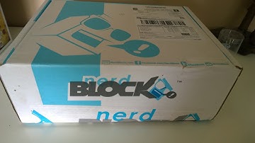 Nerd Block August 2014 Unboxing