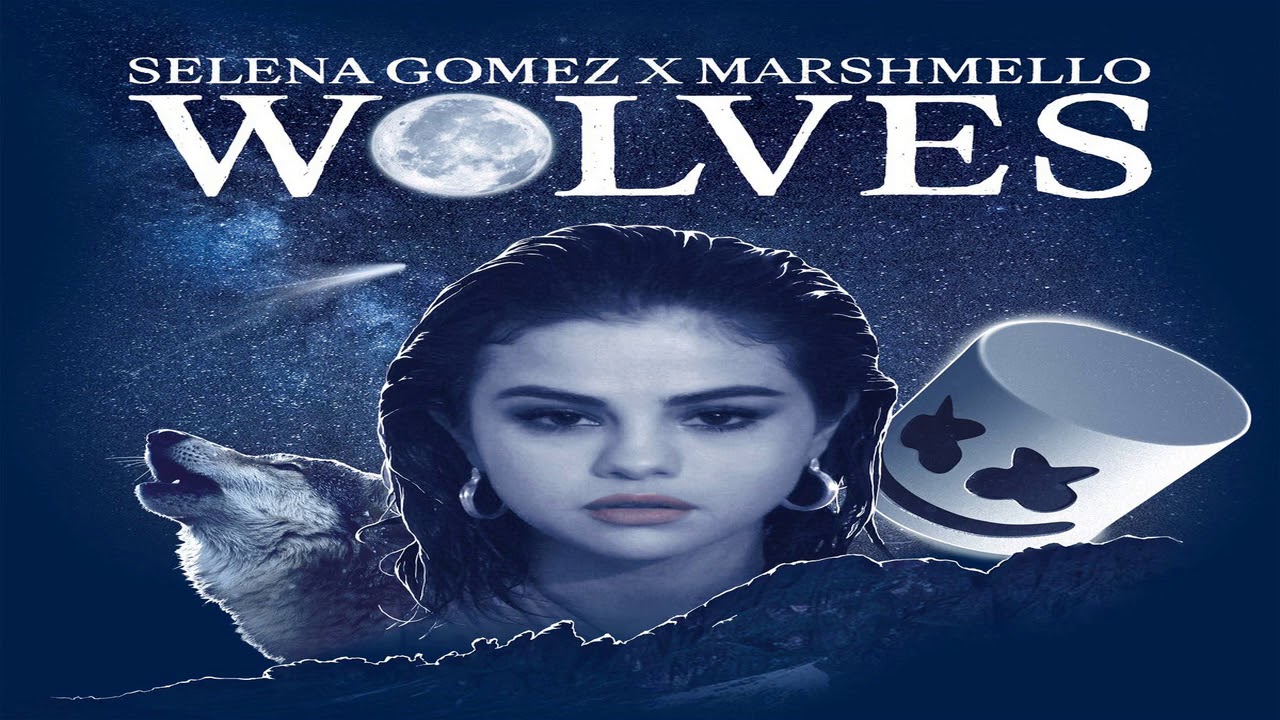 Marshmello wolves. Selena Gomez ft Marshmello Wolves.