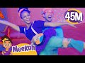 Dance with Meekah &amp; Blippi at Creation Station | Dancing Videos for Kids