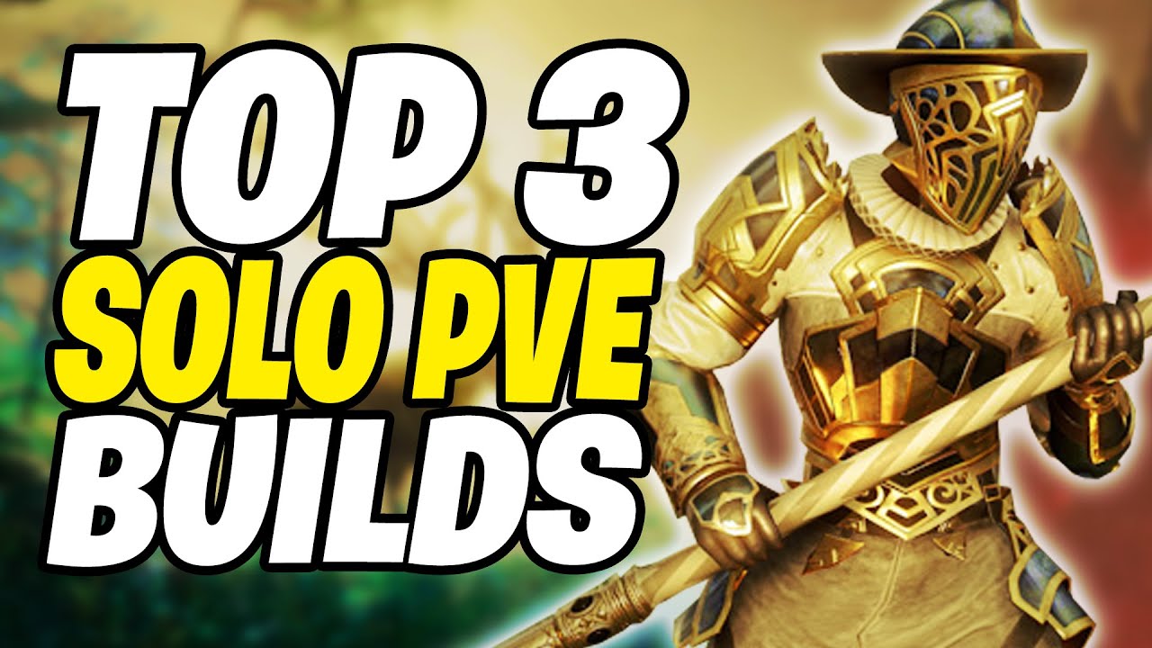 Top 3 Best SOLO PVE Builds New World PVE Weapons YouTube