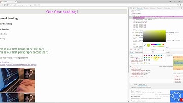 9. Style HTML elements with background-color, border, padding and margin