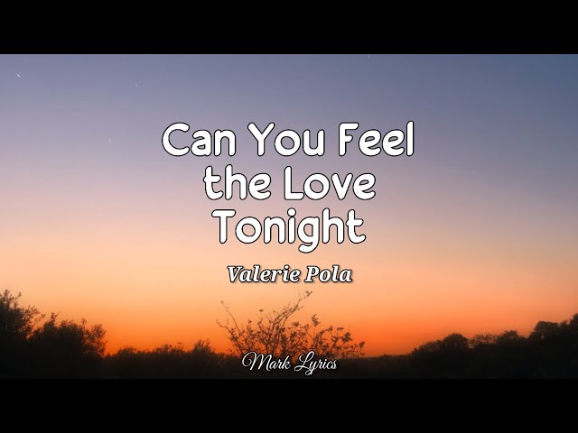 Carte à offrir - Can you feel the love tonight