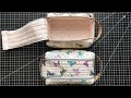 The Rose Double Zipper Toiletry Bag