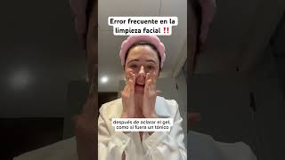 Video Thumbnail for Error frecuente en la limpieza facial ‼️ Dejadme dudas en...