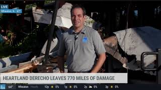Wheaton Illinois Derecho Damage Report 2 (8/12/20) | TWC