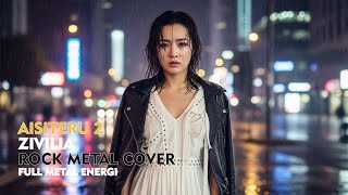Aisiteru 2 - Zivilia ( Ai Cover Rock Version ) | Powerfull Rock Metal
