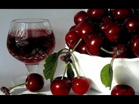 ВИШНЕВОЕ ВИНО простой рецепт / Домашнее вино из вишни /что сделать из ...