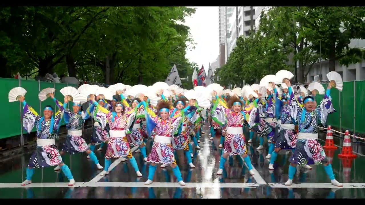 夢想漣えさし 2024 第33回YOSAKOIソーラン祭り ファイナルパレード