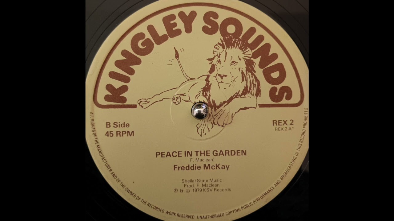 Freddie McKay - Peace In The Garden (Kingley Sounds) 1979 - YouTube