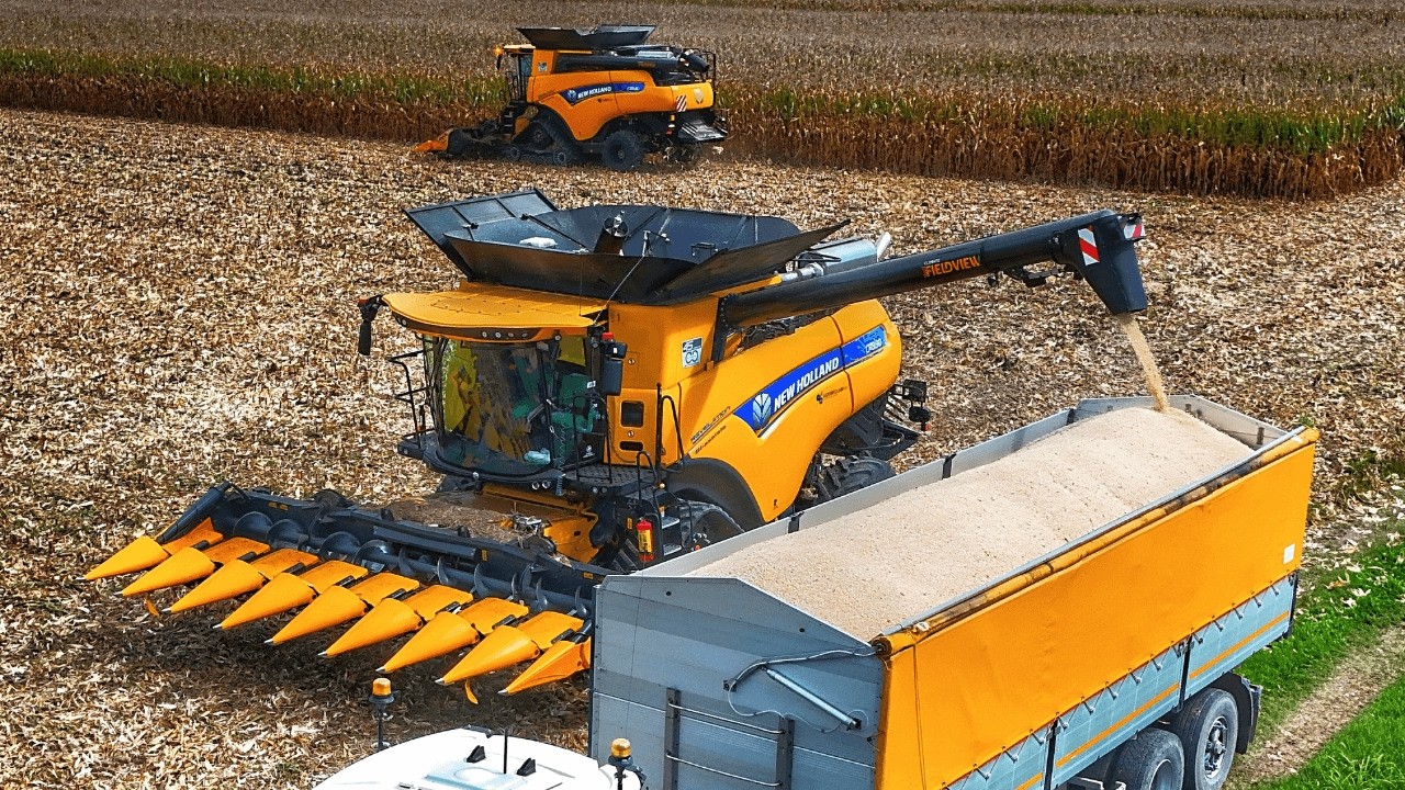 УРОЖАЙ КУКУРУЗЫ 2024 2X NEW HOLLAND CR REVELATION