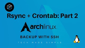Arch Linux Maintenance: combining Rsync with Crontab - Part 2 (SSH)