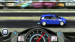 Drag Racing : Level 1 Boss (Volkswagen GTI VI - Not Best time possible) Android Platform screenshot 1