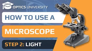 How to Use a Microscope | Step 2 Light | Optics University