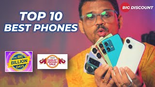 TOP 10 Best Phones in Flipkart Big Billion Sale 2023 & Amazon Great Indian Sale