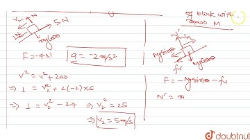 Two blocks of masses `2kg` and M are at rest on an inclined plane and are separated by a