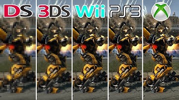 Transformers: Dark of the Moon (2011) DS vs 3DS vs Wii vs PS3 vs XBOX 360 (Which One is Better?)