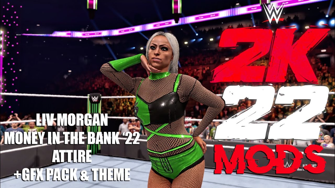 WWE 2K22 Liv Morgan MOD.