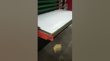 Laminating press auto loading system