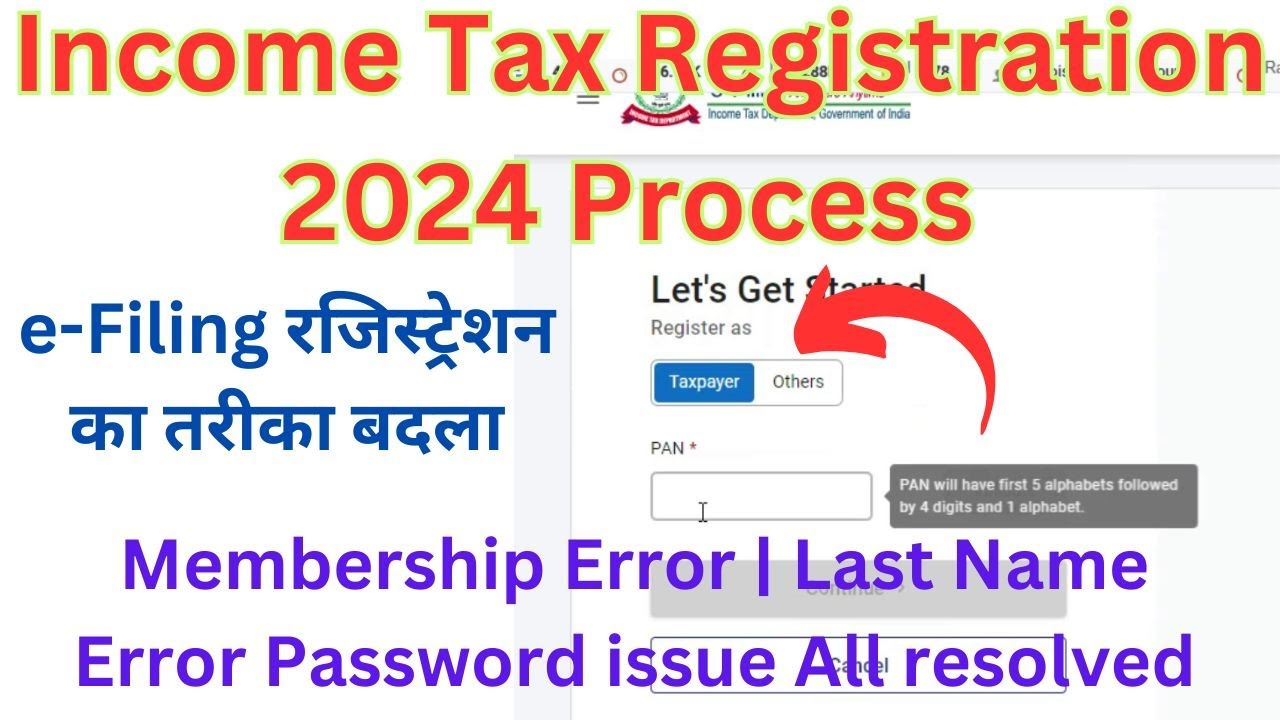 Income Tax Registration Kaise Kare | How to Register Income Tax For the ...