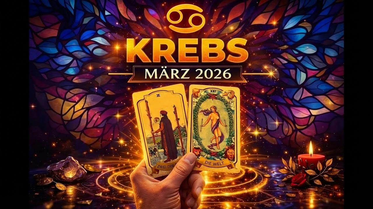 ♋ KREBS | März 2026 👉 Entdecke den Abenteurer in dir: Reise und starte neu durch