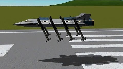 KSP - Infernal Robotics - Angled Jumping Vehicle