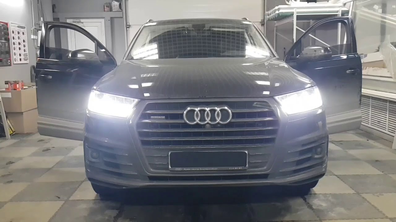 Лобовое стекло audi q7