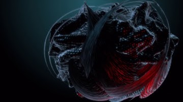 Organic 3D Animation rendered in After Effects & Elements 3D