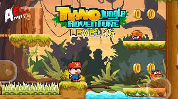 Mano Jungle Adventure - Level 36 / Gameplay Walkthrough (Android, iOS)
