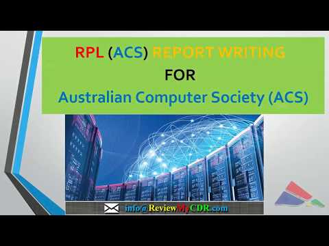 RPL Writing | ACS Skills Assessment Overview | Australian Immigration